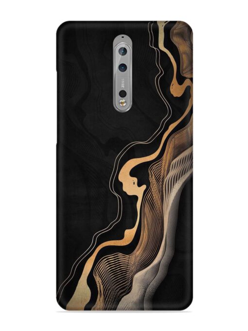 Abstract Art Snap Case for Nokia 8 Zapvi