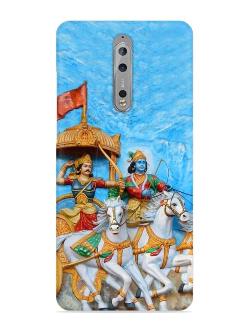 Hyderabad India March 19 Wall Art Snap Case for Nokia 8 Zapvi