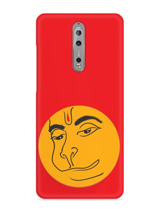 Lord Hanuman Vector Snap Case for Nokia 8 Zapvi