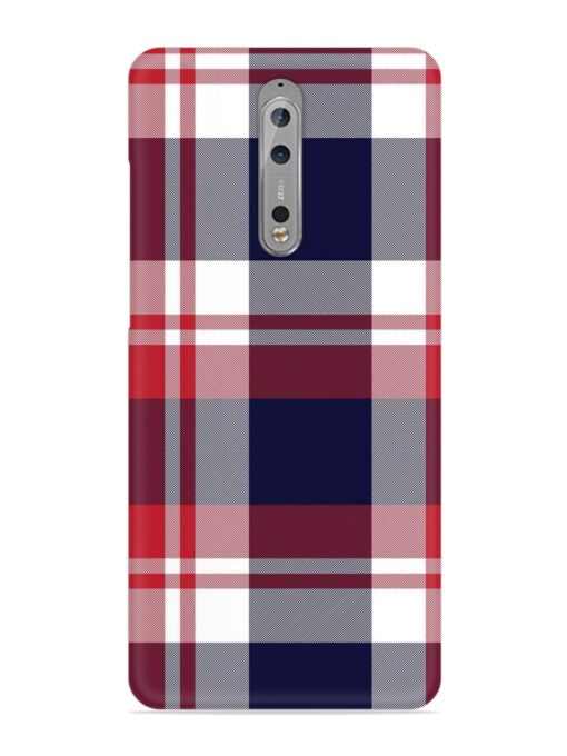 Classic Plaid Tartan Snap Case for Nokia 8 Zapvi