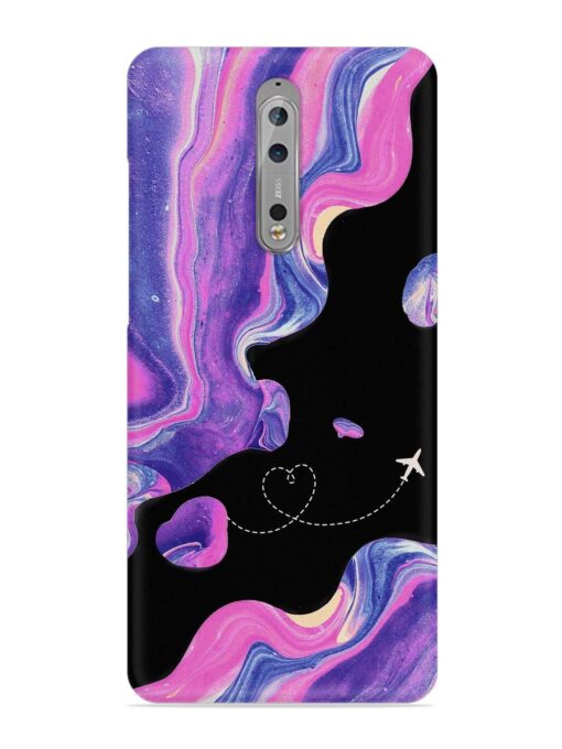 Glitter Art Snap Case for Nokia 8 Zapvi