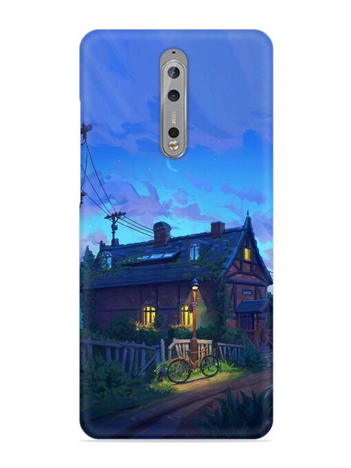 Beautiful Village House Snap Case for Nokia 8 Zapvi