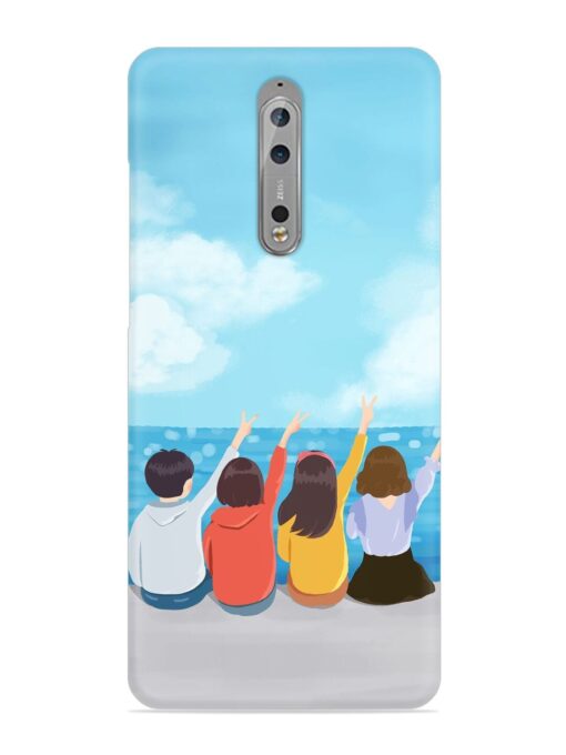 Happy Kids Snap Case for Nokia 8 Zapvi