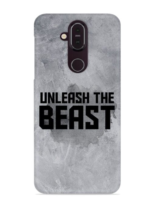 Unleash The Beast Snap Case for Nokia 8.1 Zapvi