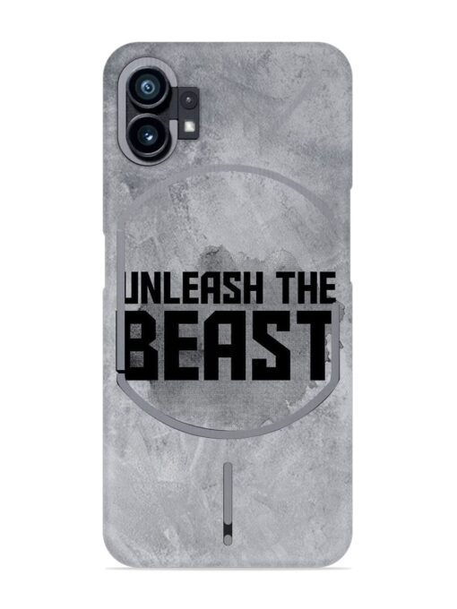 Unleash The Beast Snap Case for Nothing Phone 1 Zapvi