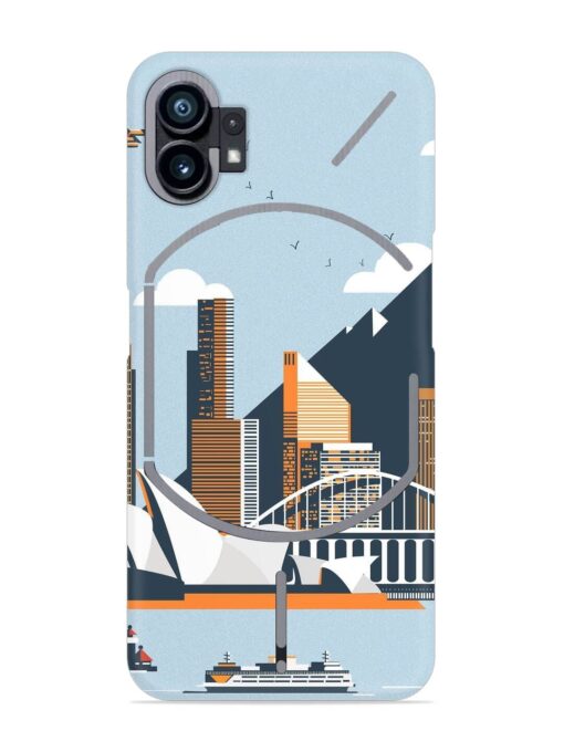 Sydney Opera Landscape Snap Case for Nothing Phone 1 Zapvi