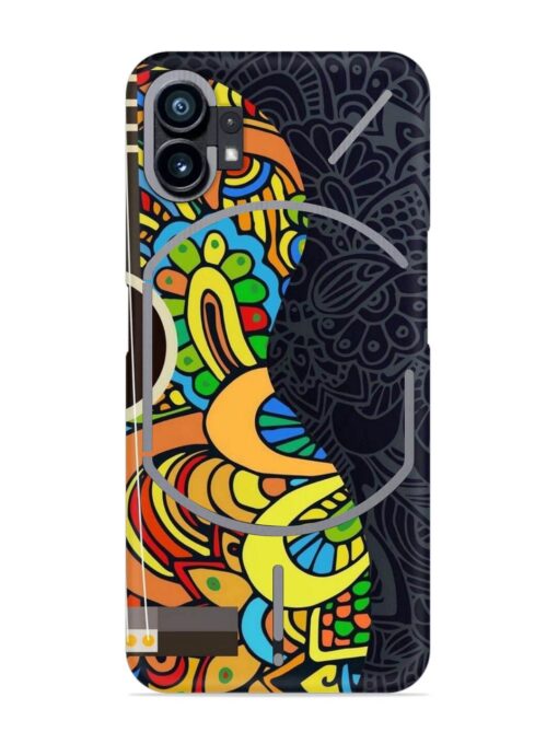 Guitar Vector Art Snap Case for Nothing Phone 1 Zapvi