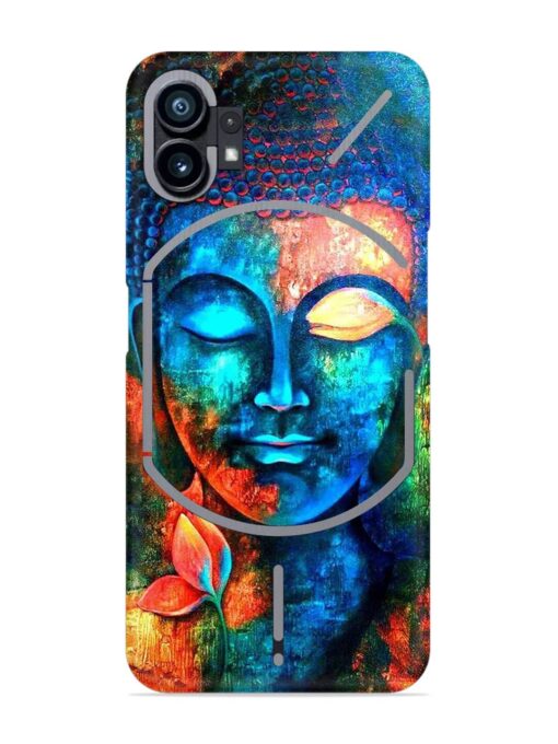 Buddha Painting Snap Case for Nothing Phone 1 Zapvi