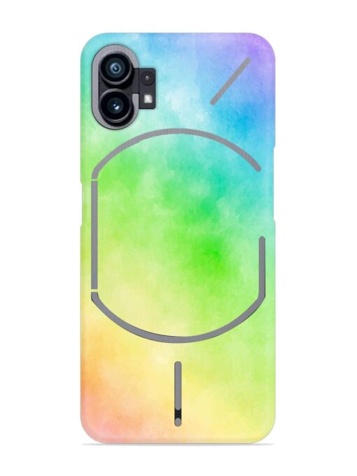 Watercolor Mixture Snap Case for Nothing Phone 1 Zapvi