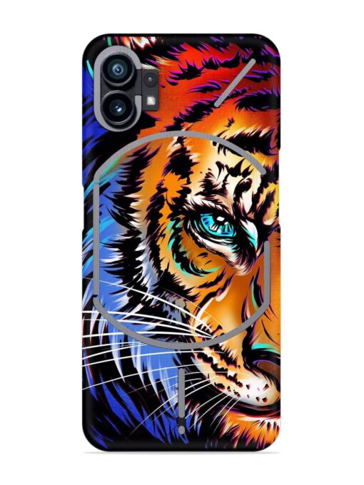 Colorful Lion Art Snap Case for Nothing Phone 1 Zapvi