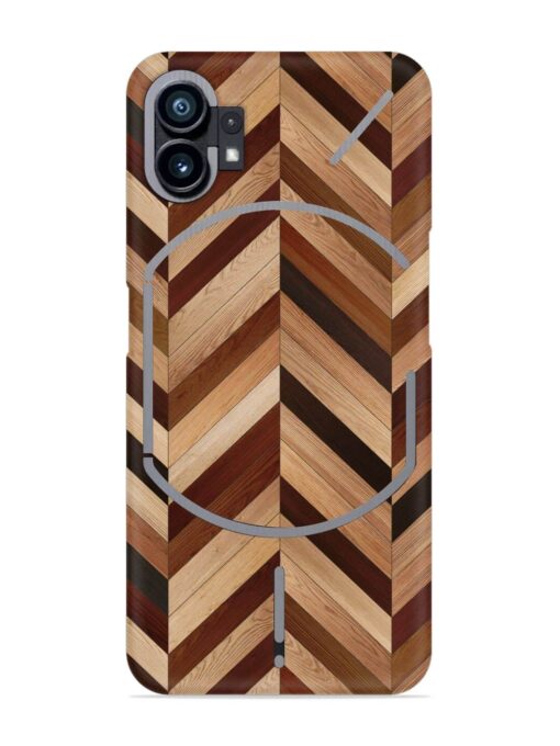 Seamless Wood Parquet Snap Case for Nothing Phone 1 Zapvi