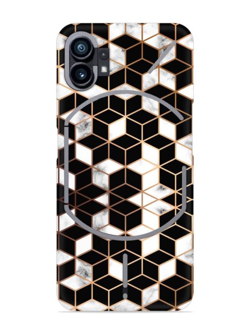 Vector Marble Texture Snap Case for Nothing Phone 1 Zapvi