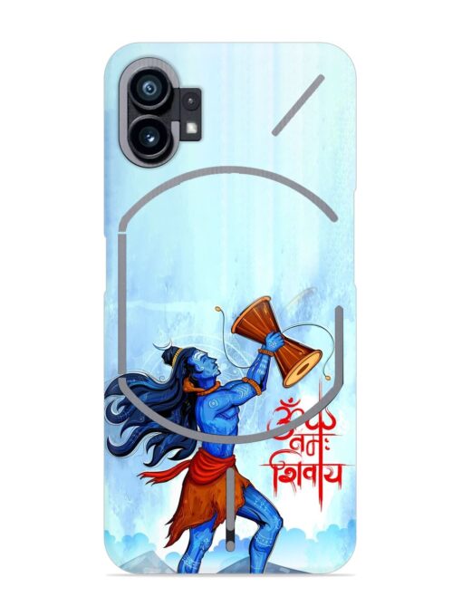 Illustration Lord Shiva Snap Case for Nothing Phone 1 Zapvi