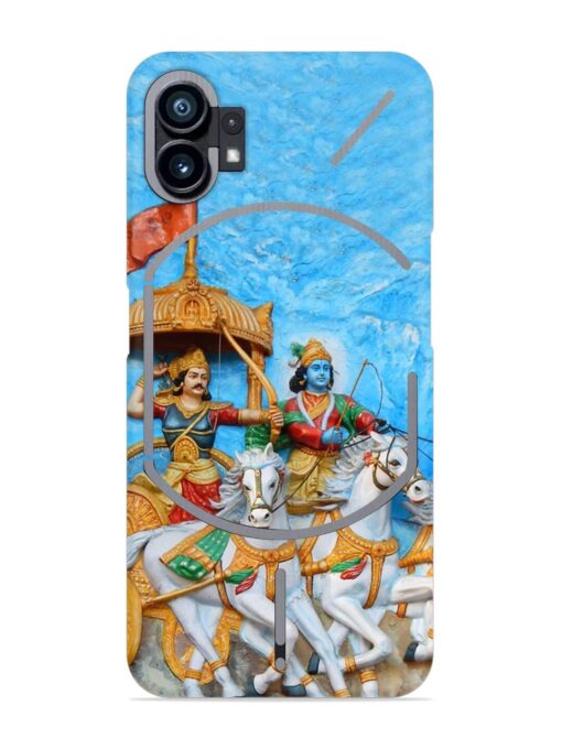 Hyderabad India March 19 Wall Art Snap Case for Nothing Phone 1 Zapvi