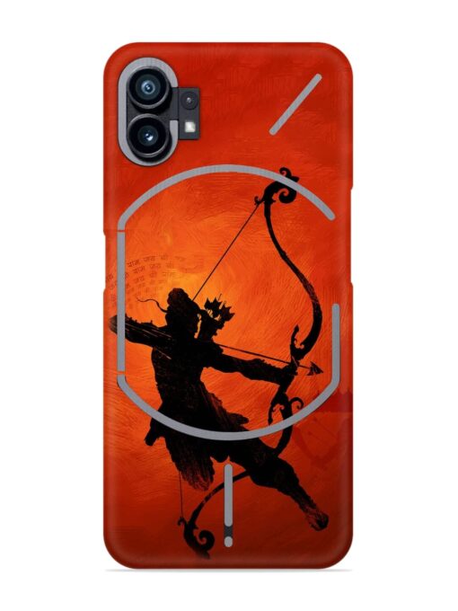 Illustration Lord Rama Snap Case for Nothing Phone 1 Zapvi