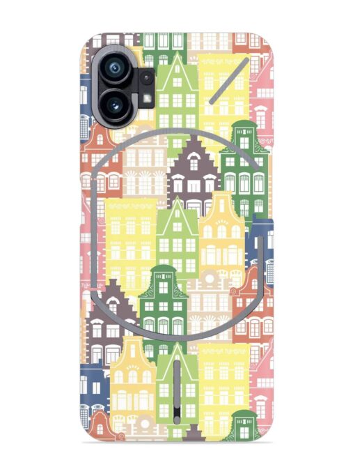 Seamless Shapes Pattern Snap Case for Nothing Phone 1 Zapvi