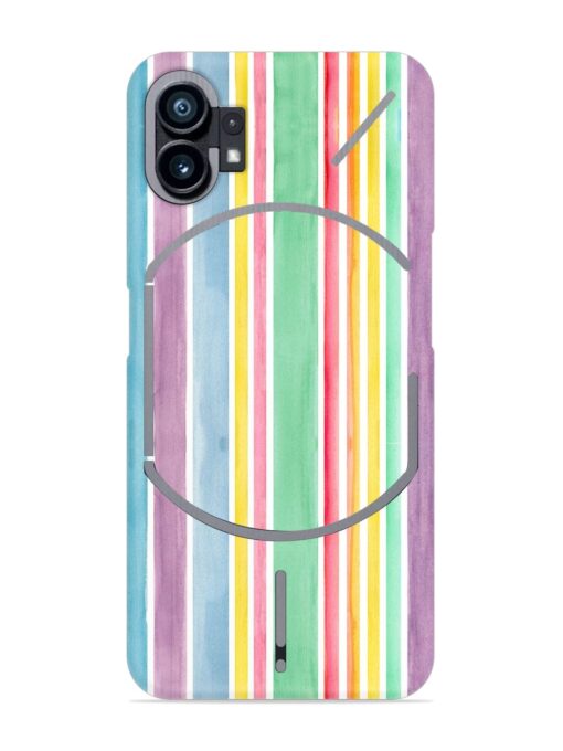 Hand Drawn Watercolor Snap Case for Nothing Phone 1 Zapvi