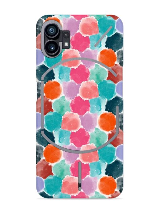 Colorful Seamless Pattern Snap Case for Nothing Phone 1 Zapvi