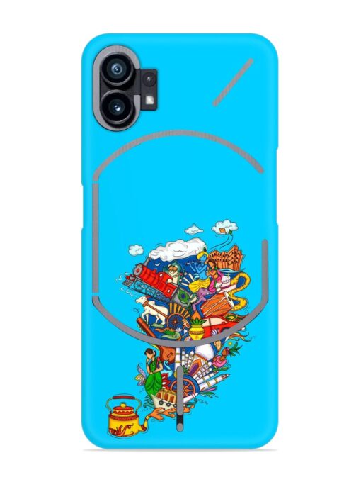 Vector Design Indian Snap Case for Nothing Phone 1 Zapvi