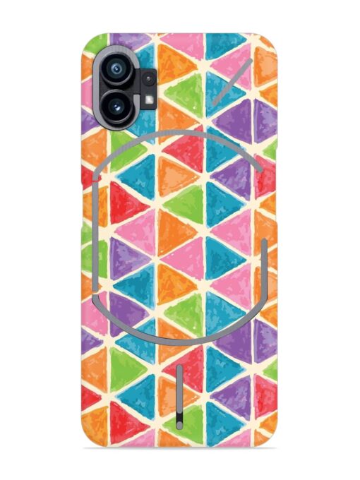 Seamless Colorful Isometric Snap Case for Nothing Phone 1 Zapvi