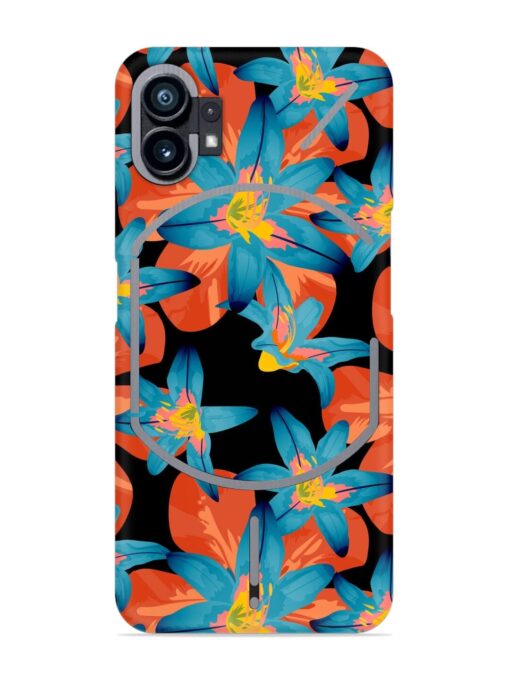 Philippine Flowers Seamless Snap Case for Nothing Phone 1 Zapvi