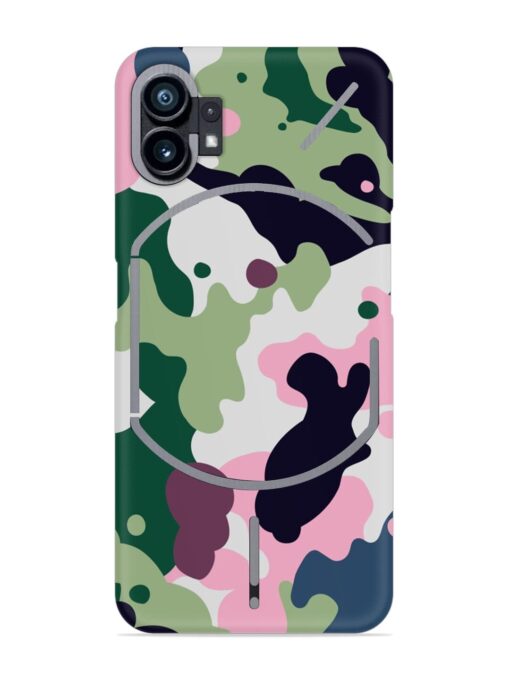 Seamless Funky Camouflage Snap Case for Nothing Phone 1 Zapvi