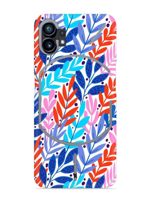 Bright Floral Tropical Snap Case for Nothing Phone 1 Zapvi