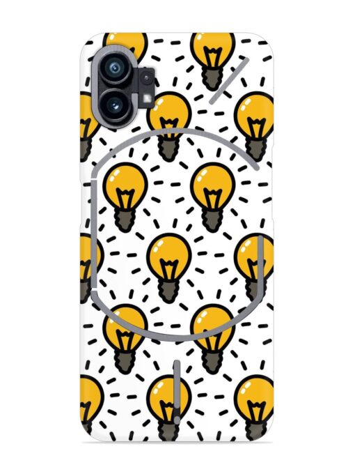 Light Bulb Seamless Snap Case for Nothing Phone 1 Zapvi