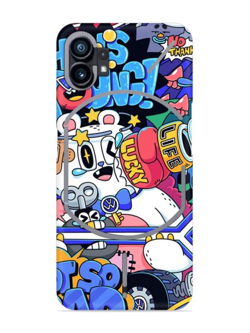 Universal Doodle Snap Case for Nothing Phone 1 Zapvi