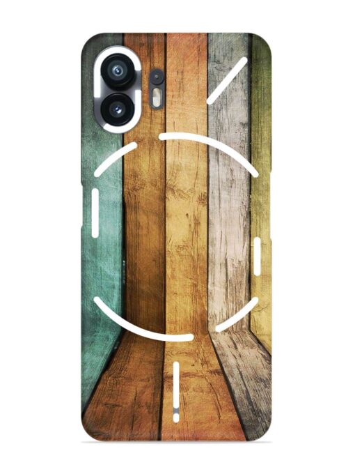 Wooden Realistic Art Snap Case for Nothing Phone 2 Zapvi