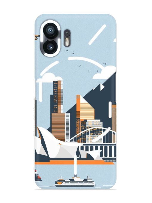 Sydney Opera Landscape Snap Case for Nothing Phone 2 Zapvi