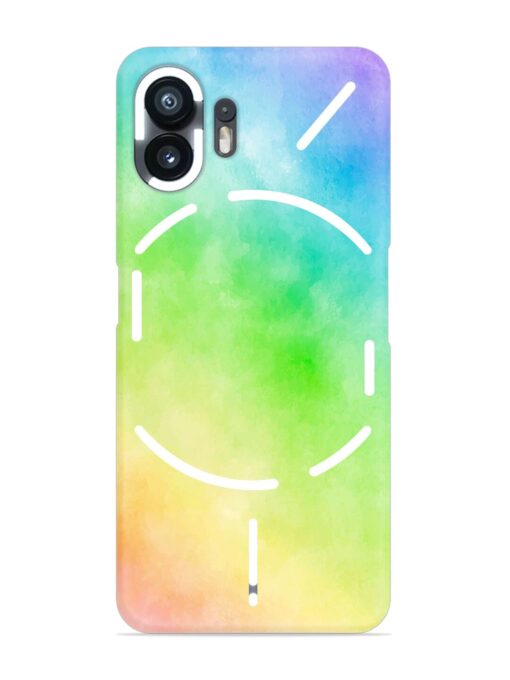 Watercolor Mixture Snap Case for Nothing Phone 2 Zapvi