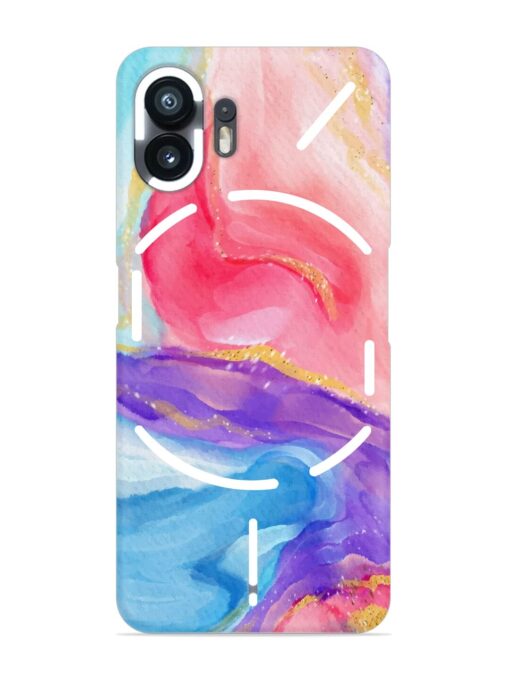 Watercolor Gradient Snap Case for Nothing Phone 2 Zapvi