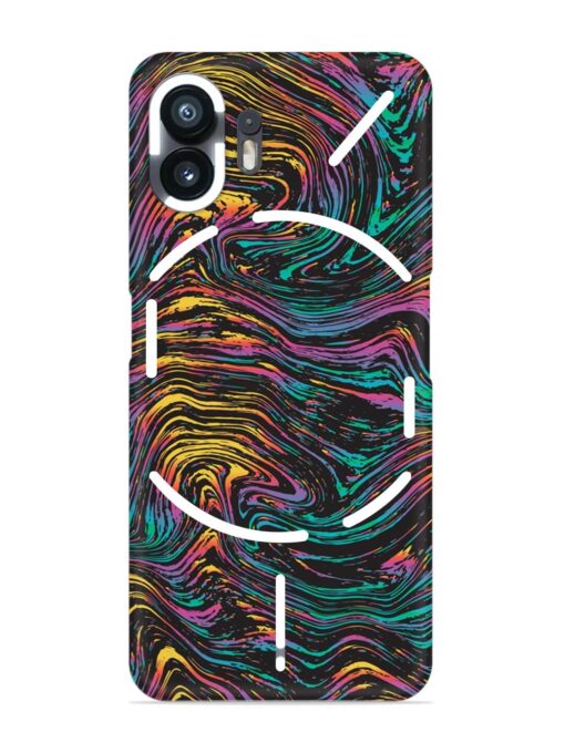 Abstract Liquid Colors Snap Case for Nothing Phone 2 Zapvi