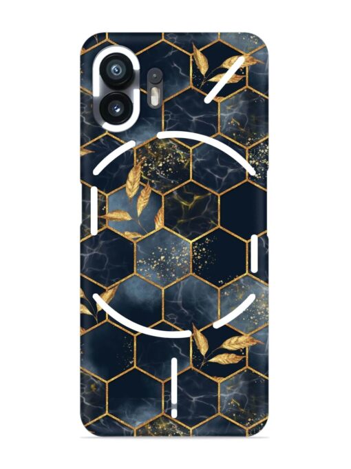 Marble Hexagon Seamless Snap Case for Nothing Phone 2 Zapvi