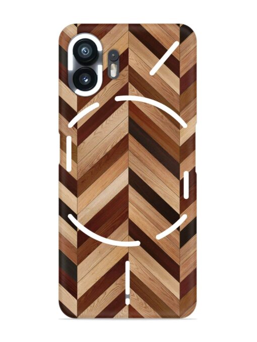 Seamless Wood Parquet Snap Case for Nothing Phone 2 Zapvi