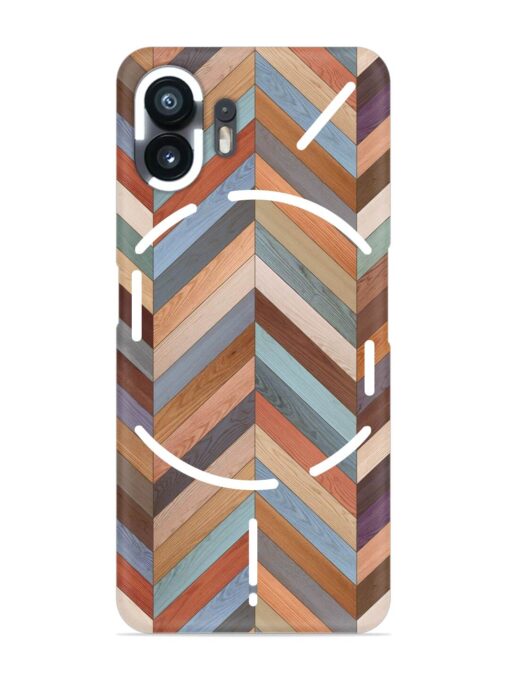 Seamless Wood Parquet Snap Case for Nothing Phone 2 Zapvi