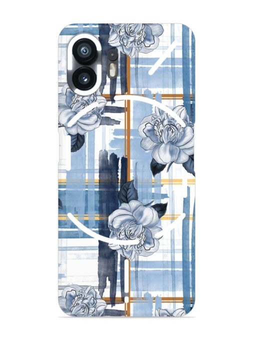 Watercolor Pattern Rose Snap Case for Nothing Phone 2 Zapvi