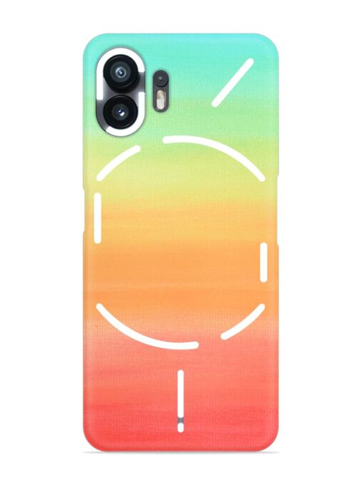 Background Sky Watercolor Snap Case for Nothing Phone 2 Zapvi