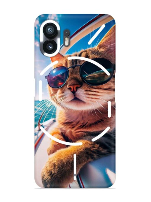 Cat In Style Snap Case for Nothing Phone 2 Zapvi