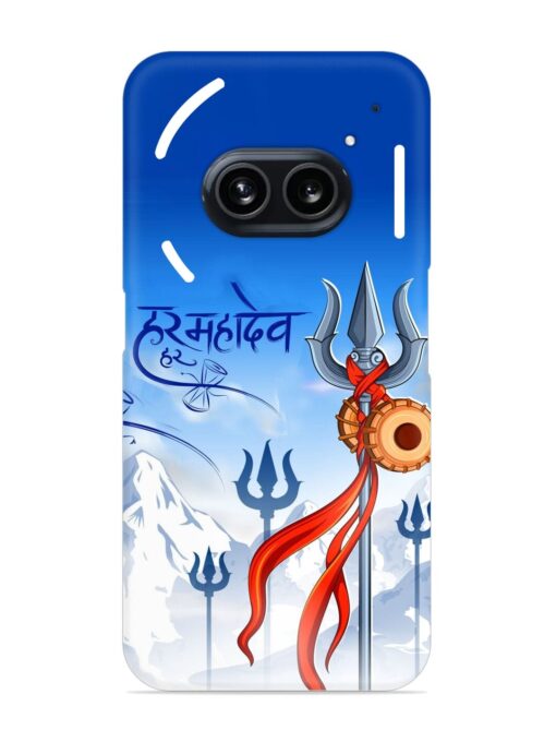 Har Har Mahadev Trishul Snap Case for Nothing Phone 2A Zapvi