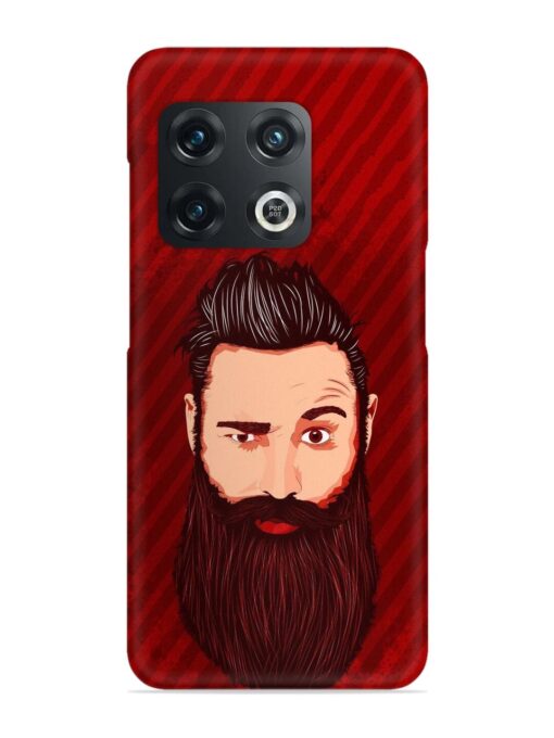 Beardo Man Snap Case for Oneplus 10 Pro (5G) Zapvi