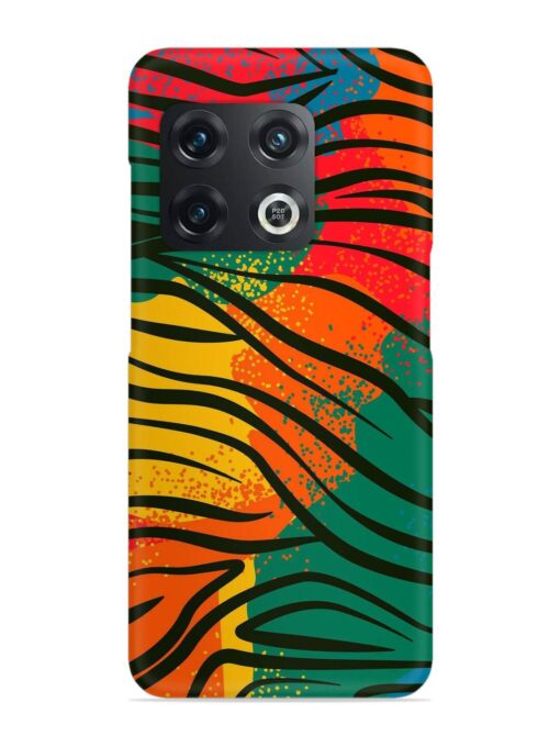 Bright Colorful Snap Case for Oneplus 10 Pro (5G) Zapvi