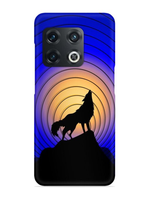 Fox Roaring Design Snap Case for Oneplus 10 Pro (5G) Zapvi