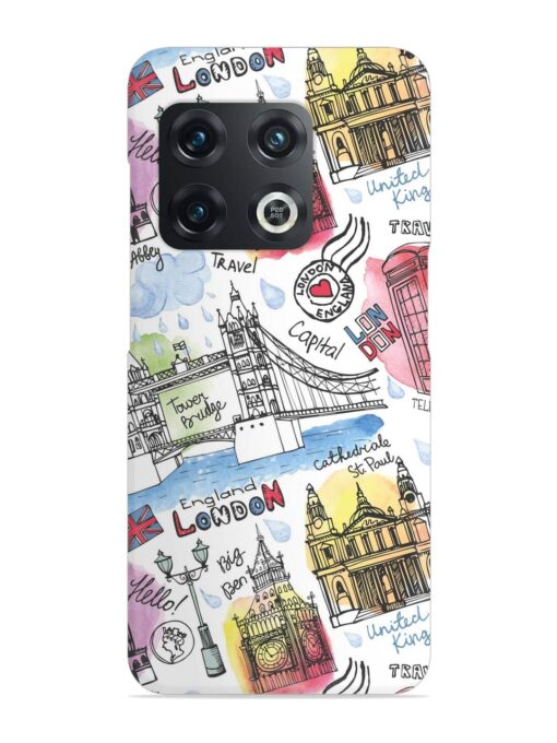 Vector London Landmark Snap Case for Oneplus 10 Pro (5G) Zapvi