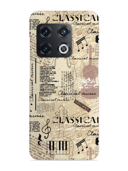 Classical Music Lpattern Snap Case for Oneplus 10 Pro (5G) Zapvi