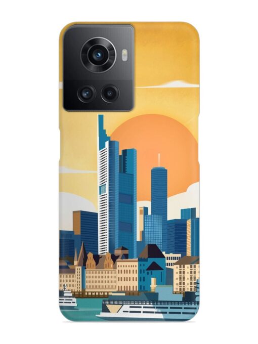 Germany Frankfurt Snap Case for Oneplus 10R (5G) Zapvi