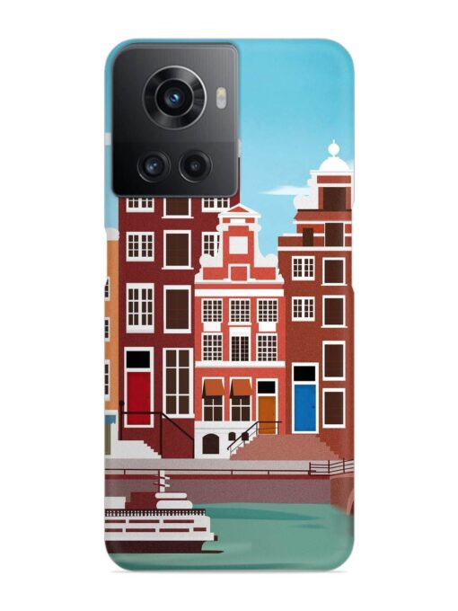 Scenery Architecture Amsterdam Landscape Snap Case for Oneplus 10R (5G) Zapvi