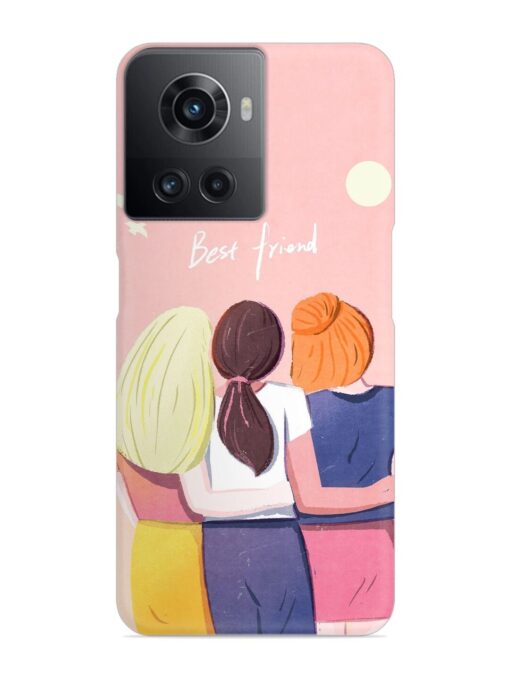 Friendship Day Snap Case for Oneplus 10R (5G) Zapvi