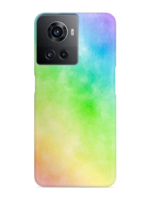 Watercolor Mixture Snap Case for Oneplus 10R (5G) Zapvi